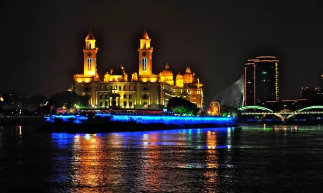 夜游闽江