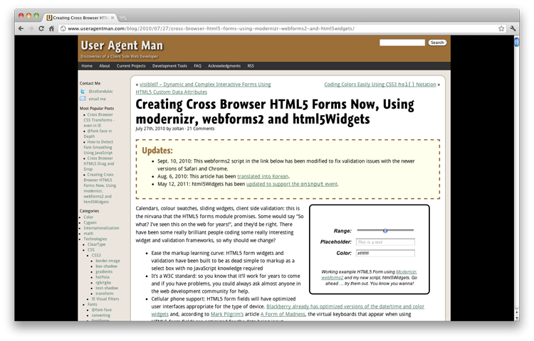 HTML5开发工程师最喜爱的十大开发工具--Cross browser HTML5 

forms.jpg